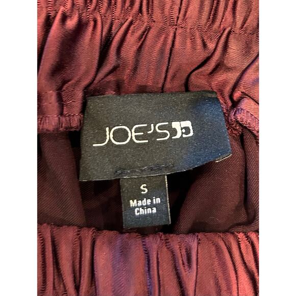 Joe's Jeans Darya Jogger Pants Cargo Womens S Drawstring Waist Zinfandel, Size S - Picture 4 of 6